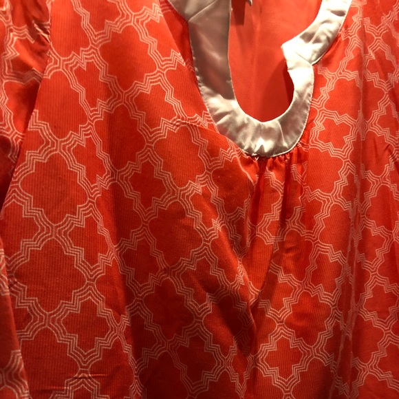 Jaclyn Smith coral tunic - Picture 3 of 5